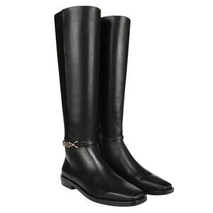 Sam Edelman Womens Clive Knee High Boots US 8 M EU 38.5 Black Leather NIB